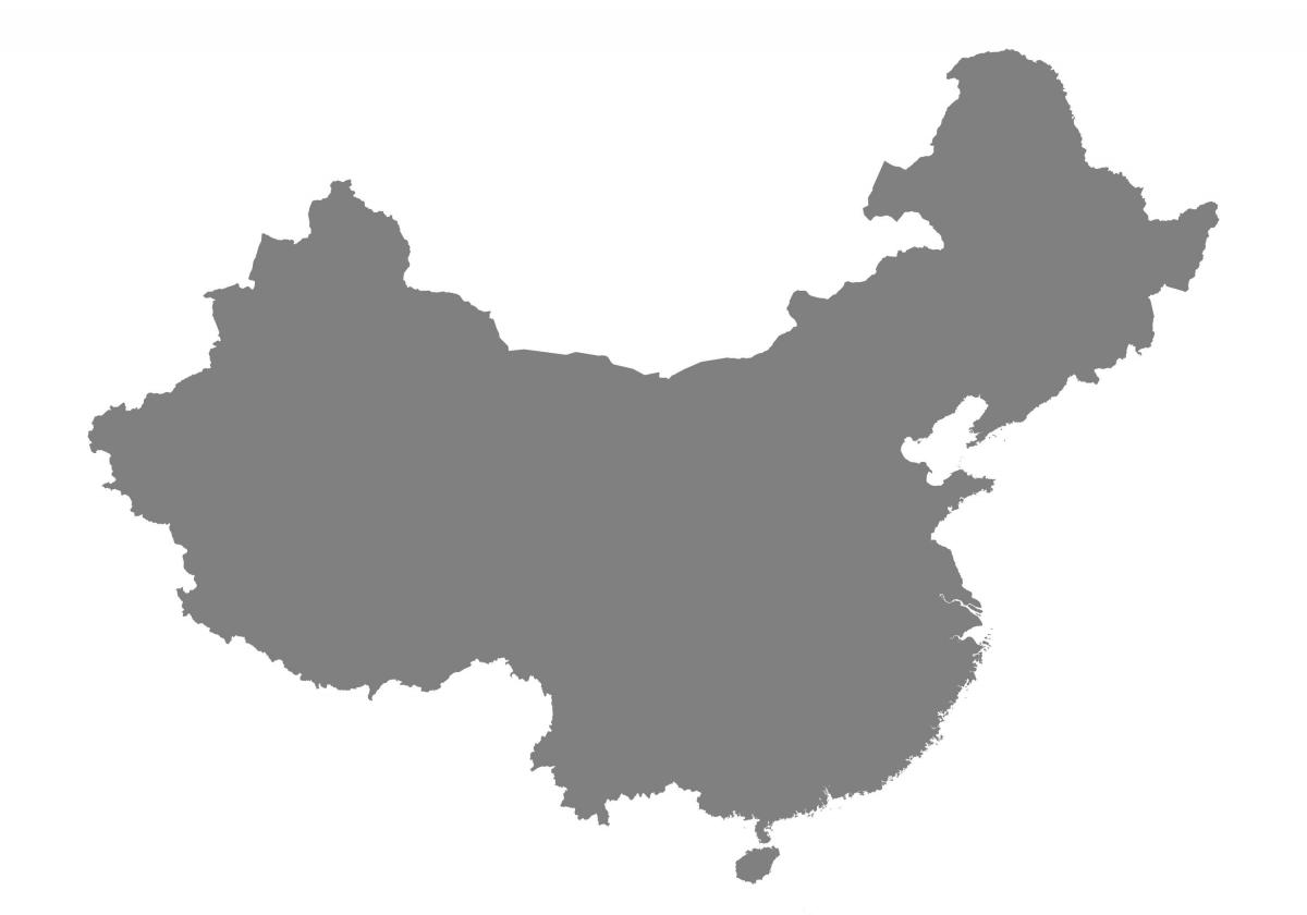 中国矢量地图